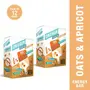 ON THE RUN Oats and Apricot Energy Bars Pack of 12 (Combo Pack of 12 X 30g), 2 image