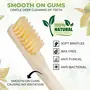 Now Organic Premium multicolour Natural Bamboo Toothbrush with Sensitive Gentle Soft Bristles Adult Pack of (4), 2 image