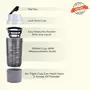 DOVEAZ® Shakeit Protein Shaker Sports Bottle 500 ml (White), 5 image