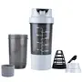 DOVEAZ® Shakeit Protein Shaker Sports Bottle 500 ml (White), 2 image