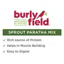 BURLY FIELD Quickfix Protein & Calcium rich Breakfast combo | Ragi Chilla ready mix + Sprout Paratha ready mix | 400 g, 6 image