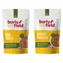 BURLY FIELD Quickfix Protein & Calcium rich Breakfast combo | Ragi Chilla ready mix + Sprout Paratha ready mix | 400 g