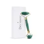 Deciniee Jade RollerAuthentic Nephrite Jade Face Roller Gift Set100% Natural Green Jade Stone Facial Beauty Roller for Face Eyes Neck Body Muscle Relaxing and Relieve Fine Lines and Wrinkles