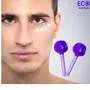 Eco Aurous Facial Ice Globes Facial and Neck Massagers for Spa Facial and Neck Cooling Massages (Single), 5 image