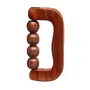 FA INDUSTRIES Wooden Handle massager (6x3) In Ring massager (5x3) In set of 3 Brown colour (Only Massager Manufacturering), 5 image