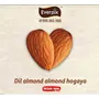 Everpik Pure and Natural Premium Gurbandi Almond (Badam) ((500G*2) 1 KG), 5 image