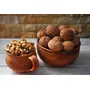 Fruitri Kashmiri Walnuts Without Shell Light Golden Akhrot Giri Grade(2pcs + 4Pcs) 500g, 3 image