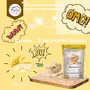 FZYEZY Natural Freeze Dried Banana Fruit for Kids and Adults | Camping Vegan snacks dried Healthy Fruit | Survival food |freeze-dried fruits slices|Pantry groceries dehydrated snacks|3.52 oz (100 gm) Pack of 2 50gm each, 5 image