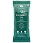 Mighty Millets Superseed Bars Superseeds Snacks for Adult and Kids 45grams Each (Vegan and Gluten Free Bars Superseeds Groundnut Flax Seeds Jaggeryetc) | Pack of 10