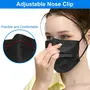 Mobistik 3 Ply Disposable Surgical Face Mask with Adjustable Nose Clip with BFE ¥ 95 | ISO Certified 3 Ply Medical Face Mask with Nose Pin, 5 image