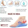 Medilink Insole with Arch Support orthopedic shoe insoles for men and women for Swelling Pain Relief Foot Care Support Cushion 1 pair (large), 3 image