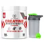 Muscle Transform Creatine Monohydrate Strength Reduce Fatigue 100% Pure Creatine Lean Muscle Building Supports Muscle Growth Athletic Performance Recovery [50 Servings Mix Berries] Free Shaker