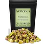 NUTICIOUS - California Almonds (Badam) Pistachio Kernals 250 gm X 2..(Dry Fruit  Nuts & Berries ), 4 image