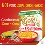 NESTLE GOLD Crunchy Oats & Corn Flakes Crunchy Oats and Corn Flakes Breakfast Cereal with Immuno-Nutrients | Made with Whole Grains and the Goodness of B Vitamins Calcium & Vitamin D No Added Colours & Flavours 475g, 5 image