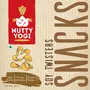 Nutty Yogi Soya Twisters Chips I Soya Sticks I Guilt-free I Crunchy Cracker 100% Vegan I No Maida No Sugar I Healthy Snack I Diet Chips in Fresh 100 gm (Pack of 2), 2 image