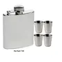 Dynore Stainless Steel Hip flask 7 oz with 4 shot glasses, 2 image
