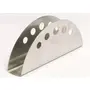 Dynore Stainless Steel Round Hole Tissue Holder/ Napkin Holder- Set of 6, 2 image