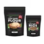 Green Sun Festival Gift Hamper Staples (Flour and Rice) Combo Pack ( 1kg Flour and 500 Gram Rice), 6 image