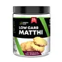 GREEN SUN Low Carb Matthi / Mathri |Pack of 1| 2 GMS Net Carb Per Mathi | Namkeen | Ajwain | Crispy Tasty Savoury Snack | Low | Sugar Free