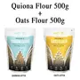 Amwel Combo of Quinoa Millet Flour 500g + Oats Flour 500g (Pack of Two), 2 image