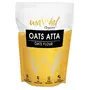 Amwel Organic Oats Flour [Oats Atta] - Pack of Two [500g x 2 units = 1kg]