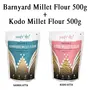 Amwel Combo of Barnyard Millet Flour 500g + Kodo Millet Flour 500g (Pack of Two), 2 image