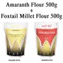 Amwel Combo of Amaranth Flour 500g + Foxtail Millet Flour 500g (Pack of Two), 2 image