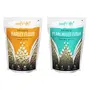 Amwel Combo of Organic Barley Flour 500g + Organic Pearl Millet Flour 500g (Pack of Two)