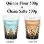 Amwel Combo of Chana Sattu 500g + Quinoa Millet Flour 500g (Pack of Two), 2 image