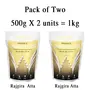 Amwel Amaranth Flour [Rajgira Atta] - Pack of Two [500g x 2 units = 1kg], 2 image