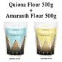 Amwel Combo of Amaranth Millet Flour (Rajgira Atta) 500g + Quinoa Millet Flour 500g (Pack of Two), 2 image