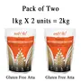 Amwel Organic Multigrain Flour - Pack of Two [1kg x 2 units = 2kg], 2 image