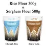 Amwel Combo of Rice Flour 500g + Sorghum Flour 500g (Pack of Two), 2 image