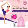 Mom & World Natural Intimate Foaming Feminine Hygiene Wash 120 ml + Reusable Menstrual Cup (Small), 5 image