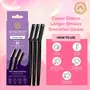 Mom & World ShaveRush Women Precision Face Razors For Instant Hair Removal with Nano Coating Technology 5 IN 1 - Eyebrows Upper Lip Chin Sideburns Bikini Line - Pack of 3, 4 image