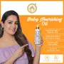 Mom & World Nourishing Oil With Almond Grapeseed Wheatgerm Olive and Coconut Oils 200 ml (MOMWLD03), 3 image