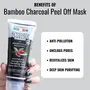 Organix Mantra Bamboo Charcoal Peel Off Fancy Cover Paste (120 ml), 2 image