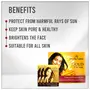 Vedicline Gold Ojas Facial Kit (Sachet Kits) for All Skin Types (Cleanser Scrub Massage Cream Massage Gel Pack Serum 490ml, 5 image
