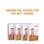 Vedicline Moroccan Argan Oil Facial Kit With Argan Oil & Almond Oil for Beautiful Radiant 52ml (Pack of 4), 2 image