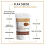 Teamonk Flax Seeds - 250g | Ai seeds Avise Ginzal, 5 image