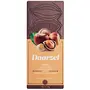 Ambriona Vegan Dark Chocolate 45% Mild Cocoa Hazelnut and Caramelised Almond with Sea Salt | Daarzel Pack of 4 |, 2 image