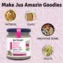 Jus Amazin Crunchy Seed Butter  Multi Seeds, with Flax and Sunflower Seeds (200g) | 29.2% Protein | Clean Nutrition | 85% Mixed Seeds | Rich in Omega-3 | No Refined Sugar | Zero Chemicals | Vegan & Dairy Free | 100% Natural, 7 image