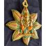 RR TRADING COMPANY Star Shape Metal Ganesha ji Statue,Ganpati Wall Hanging Sculpture Lord Ganesh Idol Lucky Feng Shui Wall Decor Your home,Shop,Office,Religious Gift Article Decorative,Showpiece Figurines (12x 11 X 2) Inches, 4 image