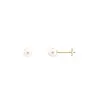 Saasvi Jewels 925 Solitaire Collection Sterling Silver Pearl Earrings for Women Girls