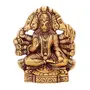 RR TRADING COMPANY Metal panchmukhi Hanuman ji murti/bajrangwali Idol for Wall Hanging and Gifts Decorative Showpiece, 2 image