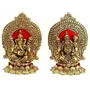 RR TRADING COMPANY Decorative Metal Laxmi Ganesha Statue Lakshmi Ganesh Showpiece Decoration for Diwali Pooja | Home | Pujan