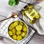 Urban Platter Gherkin Chips 680g [ Tangy & Sweet. Perfect  for Burgers & Sandwiches ], 11 image