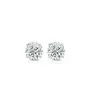 Saasvi Jewels  925 Solitaire Collection Sterling Silver and Cubic Zirconia Round Stud Earrings for Women, Girls, 4 image
