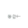 Saasvi Jewels  925 Solitaire Collection Sterling Silver and Cubic Zirconia Round Stud Earrings for Women, Girls, 3 image