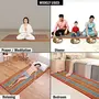Karru Krafft Natural Madurkathi Handcrafted Chatai Mats / Yoga Mat/ Prayer Mat/ Floor Mat for Home, Office, Boutiques, Shops |sleeping Mat for Floor 6x2 Feet, Red, 2 image